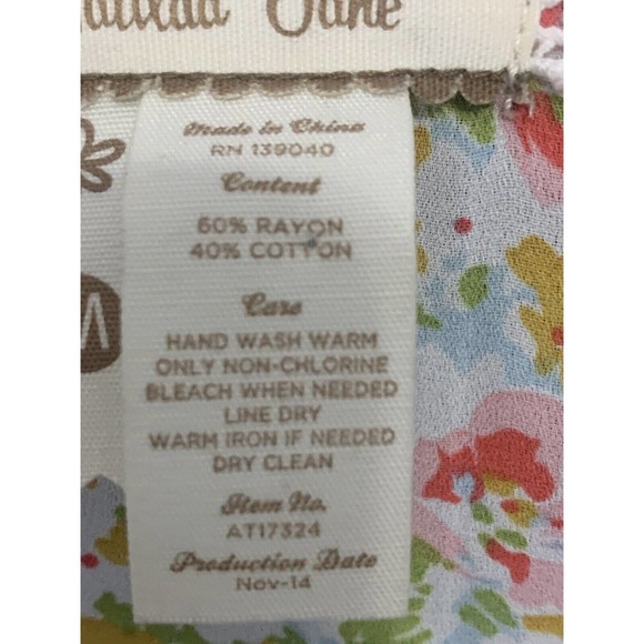 Matilda Jane Hello Lovely Secret Greeting Navy Button Front Cardigan Medium - Picture 5 of 8